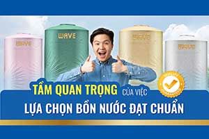 Tầm quan trọng của việc lựa chọn bồn nước kháng khuẩn đạt chuẩn